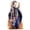 A-Navy28, variant on Bibifish Womens Scarf Vintage Elegant Satin Small Square Scarf All Over Paisley Print Travel Daily Head Wrap