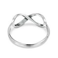 thumbnail image 3 of AeraVida Endless Love Infinity Symbol .925 Sterling Silver Ring - 6, 3 of 6