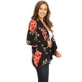 thumbnail image 3 of Women's Classic Draped Open Front Blazer Casual Workwear Long Sleeve Jacket, 3 of 5
