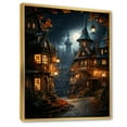 thumbnail image 2 of Designart "Town Musicians Germany Bremen wall decor" Cityscapes Floater Framed Canvas Art Print, 2 of 7