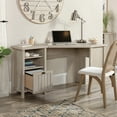 thumbnail image 3 of Sauder Costa Corner Desk, Chalked Chestnut Finish, 3 of 14