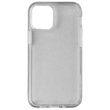 Speck - Presidio Perfect Clear Hard Shell Case for Apple iPhone 12 Mini - Clear/gold Glitter