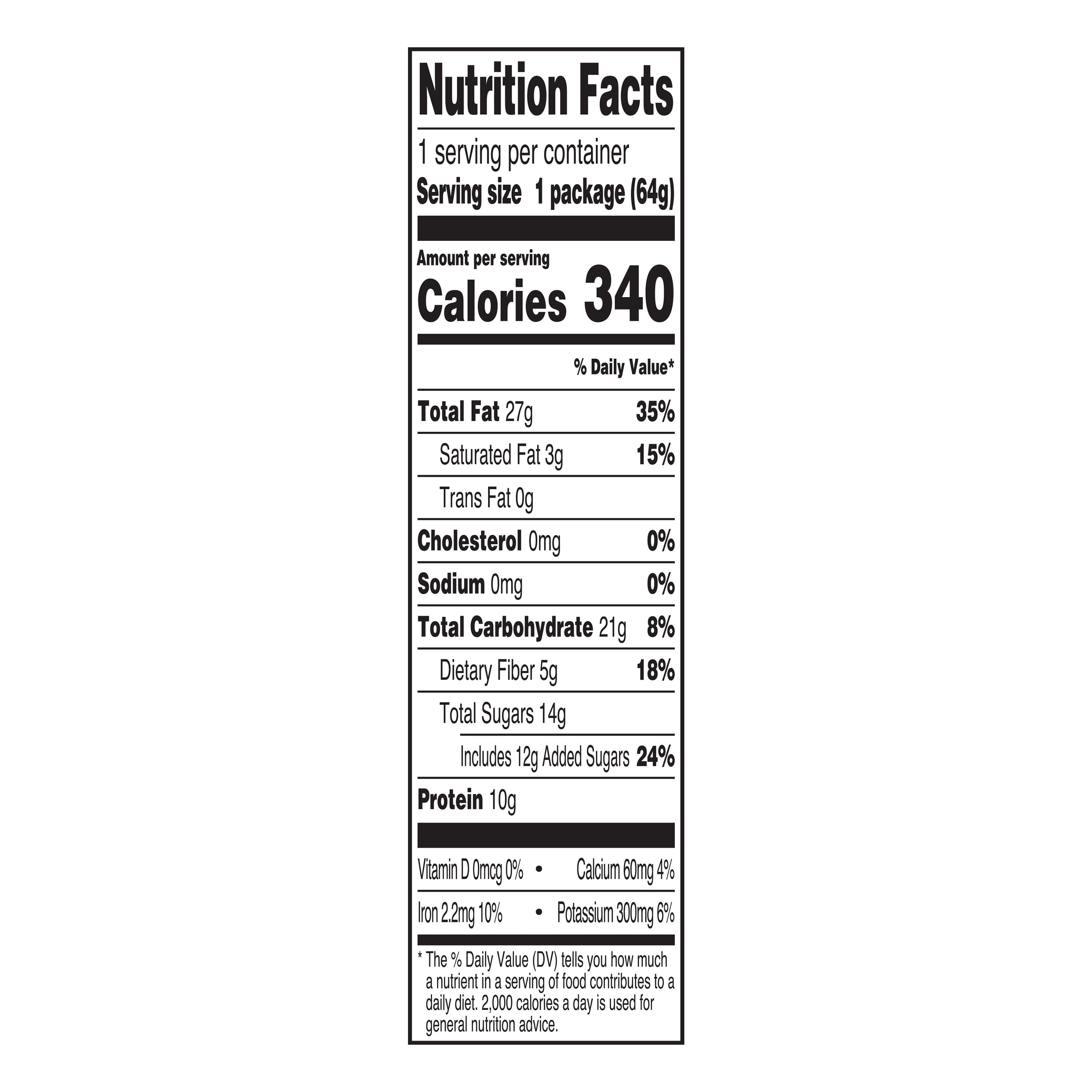 Great Value Omega-3 Trail Mix, 2.25 oz