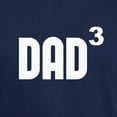 thumbnail image 3 of CafePress - Dad3 Dad Cubed Exponentially T Shirt - Men's Classic Graphic Cotton T-Shirt, 3 of 4
