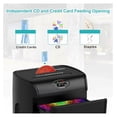 thumbnail image 2 of Paper Shredder, 16-Sheet Cross Cut, P-4 Security, Auto Reverse, 4.76 Gallon, for Office & Home, 2 of 5