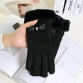 thumbnail image 6 of Cozy Polar Fleece Lined Gloves - Touchscreen Thickened for Winter Commuting, 6 of 12