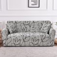 thumbnail image 1 of Fundas de sofá elásticas para sala de estar, cubierta geométrica para sillón Loveseat, para esquina en forma de L, necesita pedir 2 piezas, 1 of 4
