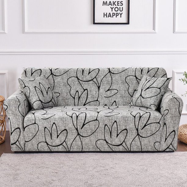 Fundas de sofá elásticas para sala de estar, cubierta geométrica para sillón Loveseat, para esquina en forma de L, necesita pedir 2 piezas