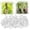 White, variant on 50 Pcs Silicone Grafting Sleeves for Fruit Trees,High-Elastic Thin-Walled Grafting Tubes,Rapid Plant Bonding,Durable & Promotes Fruit Tree Healing,Reinforce Weak Branches