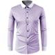 thumbnail image 1 of pstuiky camisa de manga larga para hombre, Camisa informal de manga larga con cuello abatible y bolsillo abotonado para hombre camisetas de hombre xl, 1 of 3