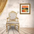 thumbnail image 3 of Vassileva, Silvia 20x20 Gold Ornate Wood Framed with Double Matting Museum Art Print Titled - Flower Hill Sunset II, 3 of 4