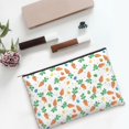 thumbnail image 6 of Cauagu Cute Carrot for Tyvek Makeup Bag,Reusable Travel Cosmetic Bag Women Organizer Toiletry Bag Birthday,Gifts for Women Girlfriend Mom Teacher 6.5’’*8.9’’, 6 of 7