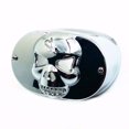 thumbnail image 2 of Skull Tail Light Lamp Collar Mask Cover for Harley Touring Softail XL Road King Dyna Cruiser, 2 of 9
