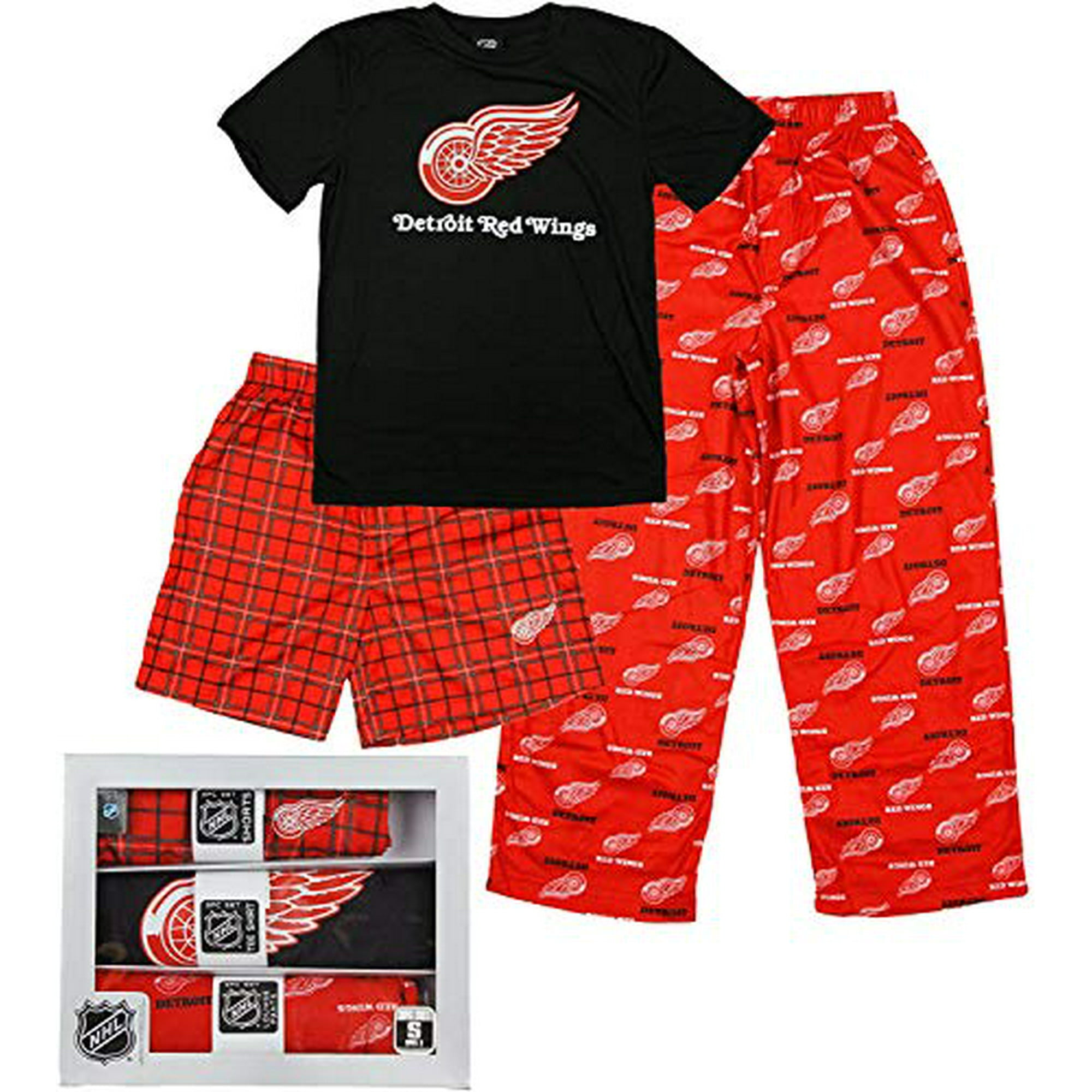 Detroit Red Wings Nightwear, Red Wings Sleepwear