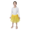 thumbnail image 4 of Dress Up America Tutu for Girls, 4 Layered Tulle Ballet Skirt for Children and Toddlers - 15" in Length (Yellow), 4 of 4