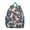 Blue-green-18, variant on Rustic Barn Chicken Student Backpack – Rooster, Hen, Egg, Chick, Cluck Print with Wildflowers, Country Garden, and Watercolor Aesthetic