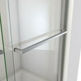 thumbnail image 4 of DreamLine Essence-H 56-60 in. W x 60 in. H Semi-Frameless Bypass Tub Door Brushed Nickel, 4 of 6