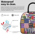 thumbnail image 3 of Womens Pioneer Flower Floral Print Pattern Lunch Box for Work,Insulated Lunch Bag for Women,Loncheras Para Mujer,Leakproof Adult Lunch Bag for Work,Beach,Travel,Picnic,Camping, 3 of 7