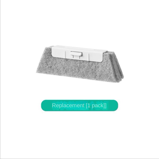 Two-in-one Removable Window Cleaning Brush-multi-surface Gap And Slide Rail Scrubber, Suitable For Hard-to-reach Glass, Frames And Gaps
