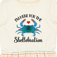 thumbnail image 4 of Inktastic Blue Crab Funny Festival Celebration Girls Toddler Dress, 4 of 5