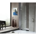 thumbnail image 3 of ANZZI Fellow Series 30 x 72 In. Frameless Shower Door in Brushed Nickel, 3 of 7