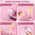 thumbnail image 4 of Nano Tape Bubble Kit For Kids With Step-by-step Video Tutorials, Nano Double Sided Adhesive Gel Grip Traceless Tape Nano Magical Tape Bubbles, 4 of 5