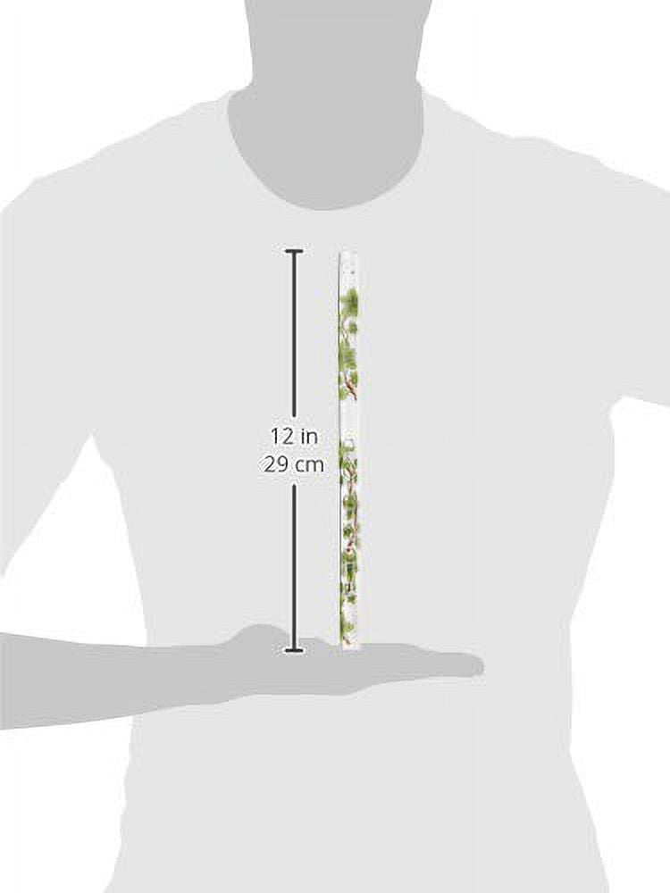 Hall Crystal Flute 11004 - Inline Glass Piccolo in D - Green Ivy