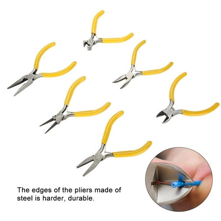 Yosoo 9pcs Professional Jewelry Pliers Tools Kit Flat Bent Nose Yosoo 9pcs Professional Jewelry Pliers