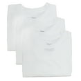 thumbnail image 3 of Hanes Boys ComfortSoft Crewneck T-Shirt 3 Pack, White - Large (14-16), 3 of 3