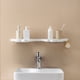 thumbnail image 1 of Estantería de Ducha, Estantes Esquineros, Organizador de Pared para Baño, Cocina, Dormitorio, Sala de Estar, Estante Esquinero Multifuncional para Cocina, Sin Perforaciones., 1 of 7