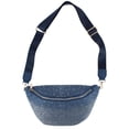thumbnail image 2 of CTM  Rhinestine Studded Fanny Pack (Women), 2 of 5