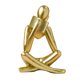 thumbnail image 2 of Estatua del Pensador Figura Artística Adornos Coleccionables Modernos Figura Humana Elegante 8cmx6cmx12cm, 2 of 9