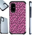 thumbnail image 1 of WORLD ACC Fusion Case Compatible with Samsung Galaxy S20 Ultra Hybrid TPU Phone Cover (Pink Leopard Skin), 1 of 1