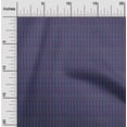 thumbnail image 1 of oneOone Silk Tabby Fabric Stripe|Leaves & Floral Block Printed Fabric 1 Yard 42 Inch Wide, 1 of 4