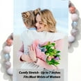 thumbnail image 4 of Mother's Day Gift For Wife Beaded Bracelet Cuff Ladies Valentine's Day Christmas Day Anniversary Unique Romantic, 4 of 6