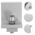 thumbnail image 4 of 12PCS Solar Panel Mounting Bracket Aluminum Alloy End Clamps Secure and Stable Installation Solar Panel End Clamp for DIY and Professional Installers (M8x25), 4 of 8