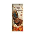 thumbnail image 2 of Diceymbol Thanksgiving Door Cover Decor 35x78 Inch Holiday Polyester Door & Wall Decoration Autumn Festival Party Entryway Display, 2 of 6