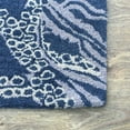 thumbnail image 5 of Rugsotic Carpets Hand Tufted Wool Eco-Friendly Area Rugs - 2'6"x8', Runner, Blue Beige, Modern Contemporary Design, High Pile Handmade Anti Skid Rugs for Living Room, Bed Room (K00512), 5 of 10