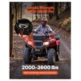 thumbnail image 3 of Winch Mount 2000-3600lbs, Honda Foreman Rancher Rubicon (2014-2021), Trailer Hitch, 2-Hole, Powder Coated Steel, 3 of 6