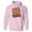 Pink, variant on Let's Do the Yam Thing Hoodie Sweatshirt Unisex Small Grey