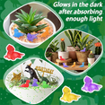 thumbnail image 2 of 120Pcs Mini Glow Lizard Miniature Statue Cute Resin Lizard Figure Mini Resin Animals for Miniature Landscape Flower Pots, 2 of 8