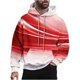 thumbnail image 2 of Sudadera con capucha para hombre, estilo casual, con cuello redondo, estampado, manga larga, blusa de poliéster, 2 of 6