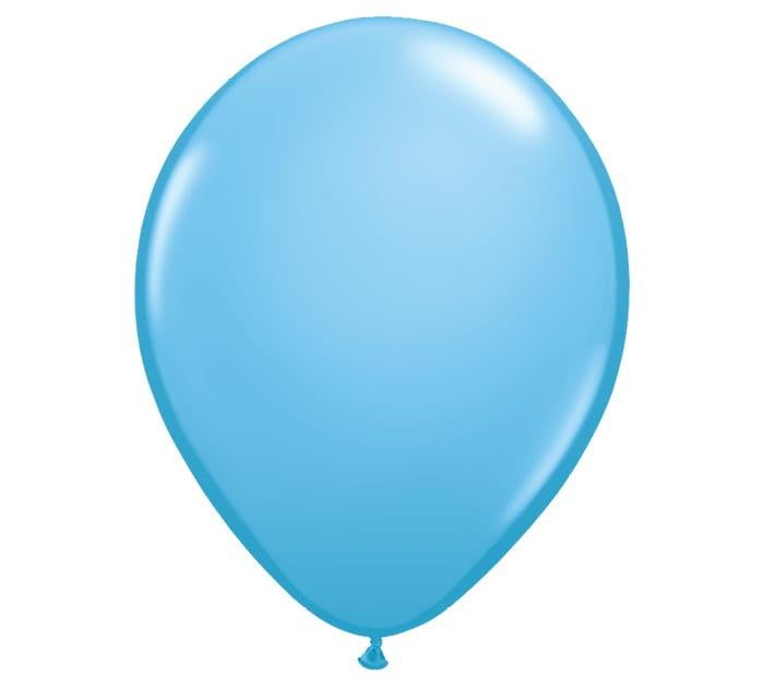 Burton & Burton 11" Onyx Black Qualatex Balloons, Pack/100