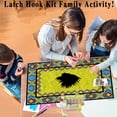thumbnail image 5 of Latch Hook Kits for Adults, Animal | DIY Embroidery Cushion Rug, Needlework Cushion Cover Hand Craft Crochet for Great Family Multi-Size, 5 of 7