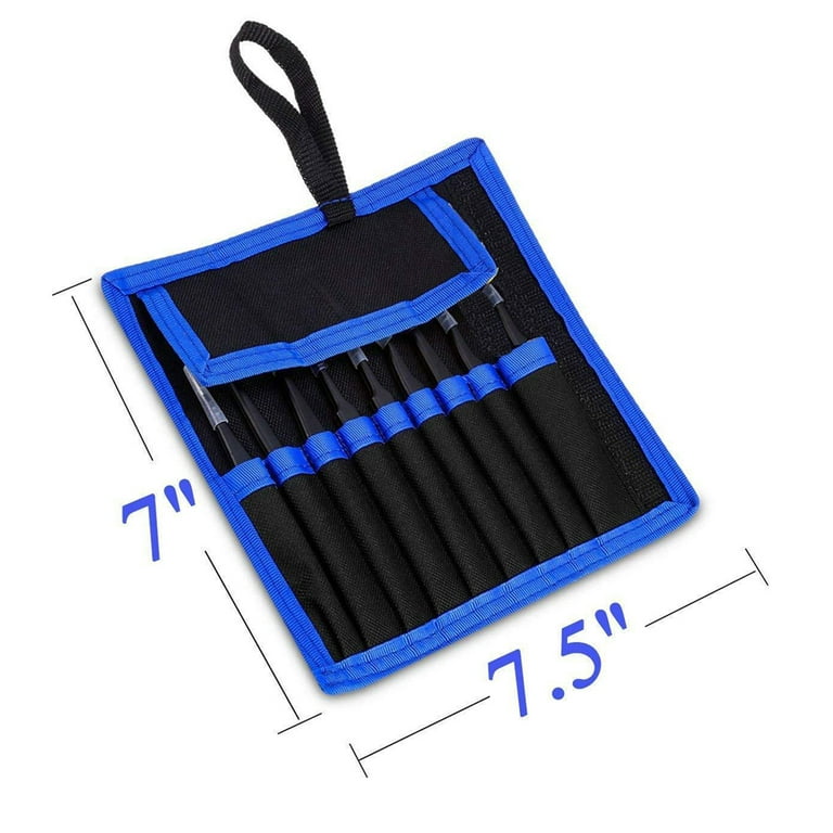 9 PCS Precision Tweezers Set, Premium Craft Tweezers Kit, Stainless Steel  Electronic ESD Tweezers, with Storage Bag 