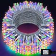 thumbnail image 1 of Luces navideñas KNONEW de 60 m, 500 LED, 8 modos, resistentes al agua, 1 of 8