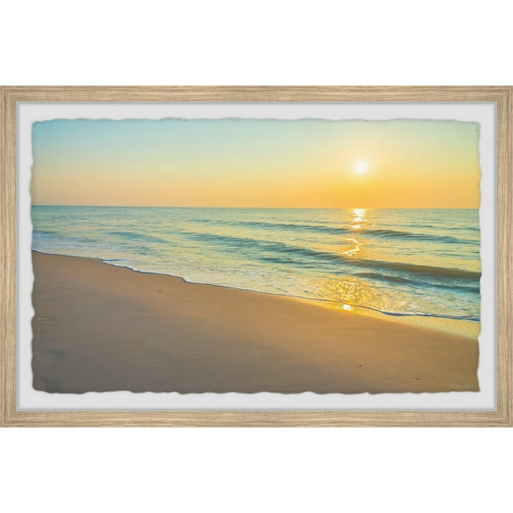 Marmont Hill The Ocean Called Framed Painting Print