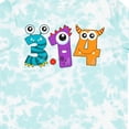 thumbnail image 4 of Inktastic Monsters Like Pi Pi Day Numbers Boys or Girls Toddler T-Shirt, 4 of 5