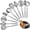 10PCS,style A, variant on Xiyztok 10Pcs Stainless Steel Cooking Utensils Set, Dishwasher Safe Metal Kitchen Tools with Ergonomic Handle