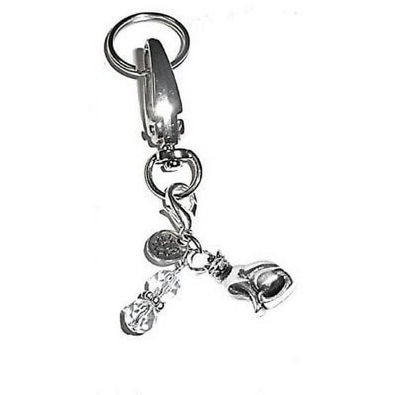 Hidden Hollow Beads Women's Keychains - Cat Key Ring Charm - Bag Charm
